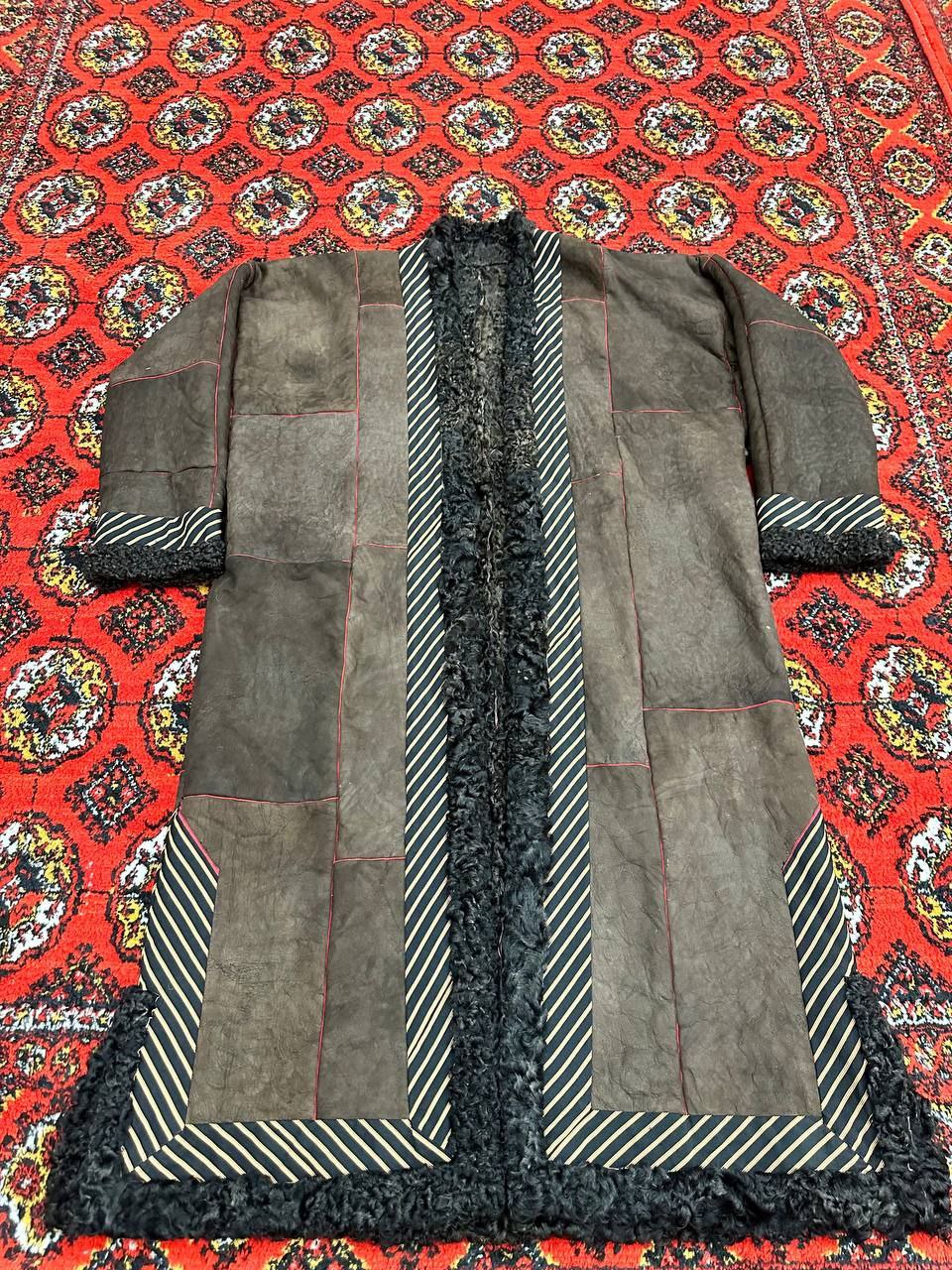 Чапан из камарной кожи